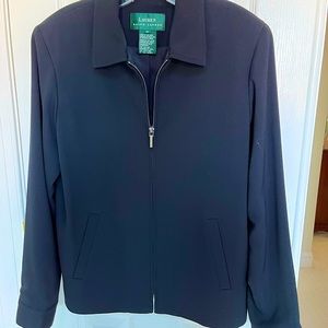 Ralph Lauren separates suit Black jacket size 12 pants size 10